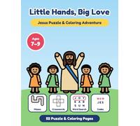Little Hands, Big Love: Jesus Puzzle & Coloring Adventure