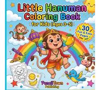 Little Hanuman Coloring Book for Kids Ages 3-5: 30 Fun and Easy Pages of Baby Hanuman Adventures | PencilTown Publishing: Cute and Simple ... Children (Hindu Mythology coloring books)