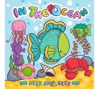 Little Hippo Libros Peek and Seek In the Ocean Libros infantiles de 1 a 3 años | Libros táctiles para niños de 1 a 3 años y libros para bebés | Los mejores libros para niños y libros sensoriales