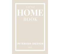 Little Home Book: Aesthetic Neutral Coffee Table Books, Decorative Home Staging and Bookshelf Styling Decor