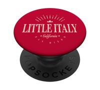 Little Italy San Diego California | Little Italy SD Modern PopSockets PopGrip Adhesivo