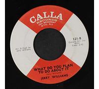 LITTLE JERRY WILLIAMS - just what do you plan to do about it 45 rpm single