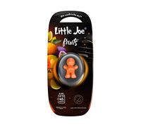Little Joe Ambientador de membrana líquida para coche para montaje en cualquier rejilla de ventilación, +/-45 días de frescura en el coche (Fruit/naranja)