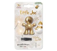Little Joe Ambientador navideño con clip de ventilación, fragancias navideñas, frescura de larga duración, fácil de instalar (brillo navideño)