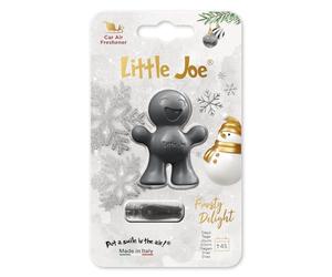 Little Joe Ambientador navideño con clip de ventilación, fragancias navideñas, frescura de larga duración, fácil de instalar (delicia helada)