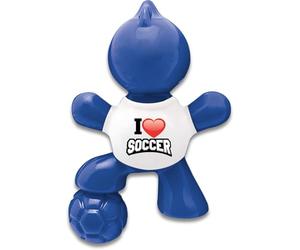 Little Joe - i Love Soccer - Nuevo ambientador para coche - aproximadamente 45 días de aire fresco en su vehículo Clip en la rejilla de ventilación