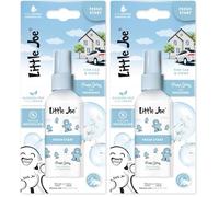 Little Joe Perfumador en Spray de 60 ml Aroma Fresh Start con Aceites Esenciales naturales. Sin alcohol y Vegano. Larga duración. Perfecto para Coche, Hogar y Oficin (Paquete de 2)
