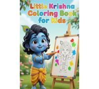 Little Krishna Coloring Book for Kids: Adorable Krishna Scenes to Color, Learn, and Enjoy