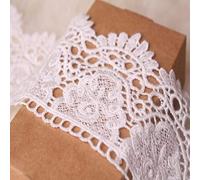 Little lane lace 9 cm Ancho Europa Corona Patrón inelas Mesas Bordado Encaje, Cortina Mantel Slip Cover Novia selbermachen de Ropa/Accesorios (3,7 Metros en un Paquete)