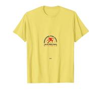 Little League All Star Baseball Champion Deportes Juveniles Camiseta, Hombre, Limón, M