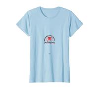 Little League All Star Baseball Champion Deportes Juveniles Camiseta, Mujer, Azul Bebé, XL