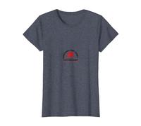 Little League All Star Baseball Champion Deportes Juveniles Camiseta, Mujer, Azul Jaspeado, M
