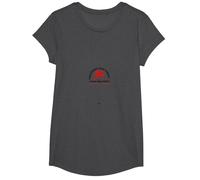 Little League All Star Baseball Champion Deportes Juveniles Camiseta, Niñas, Jaspeado Oscuro, Grande