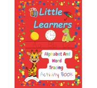 Little Learners Alphabet And Word Tracing Activity Book