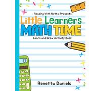 Little Learners Math Time: Learn and Grow Activity Book