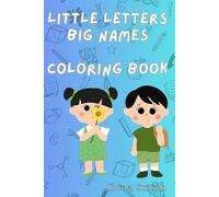 Little letters big names coloring book
