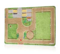 Little Lino Alfombra de juegos para caballos extra suave - Establo de equitación y establo - Alfombrilla antideslizante para habitación infantil 105 x 168 cm