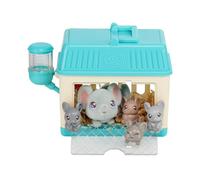 Little Live Pets Lil Mouse - Paquete de Juguetes de Peluche, colección Familiar de Peluche Mama Surprise Mama Mouse, Regalos interactivos de Pascua para bebés y niñas, Juguete para niños Mayores de 5