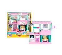 Little Live Pets Mama Surprise Families Baby Care Clinic, Set de Clínica para los Cachorros Sorpresa, Incluye Accesorios Necesarios para el Cuidado de los Perritos, Niños de +5 años, Famosa (LP307000)