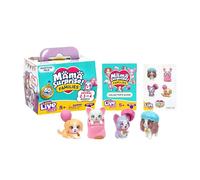 Little Live Pets Mama Surprise Families Puppy Adoption, Figuras de Cachorros de Raza Aleatoria, Incluye 3, 4 y 5 Bebés Cachorros para Adoptar y Crear una Familia, Niños de +5 años, Famosa (LP305000)