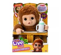 Little Live Pets - My Baby Monkey Mango - Interactief Aapje - Speelgoed aap - In