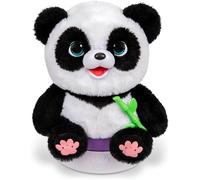 Little Live Pets My Baby Panda ChuChu Mascota interactiva con +50 Sonidos y reacciones, agita los pies, Hace popó y se ríe. Orinal Incluido. Un Regalo Divertido y Adorable para los niños (30 cm)