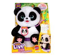 Little Live Pets My Baby Panda - Potty and Bamboo Included in Set - 50+ Sounds -