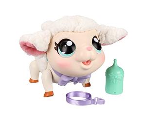 Little Live Pets - My Pet Lamb | Cordero Interactivo Suave y lanoso Que Camina, Baila más de 20 Sonidos y reacciones, baterías Incluidas, para niños a Partir de 5 años