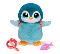 Little Live Pets - My Pet Penguin, Waddles el Pingüino Mascota de Juguete, 25 Sonidos y Reacciones, Muñeco de Felpa Interactivo, Mueve Sus Alitas y Canta después de Comer, +4 años, Famosa (LP600000)