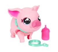 Little Live Pets - My Pet Pig Soft and Jiggly Interactive Toy Pig That Walks,