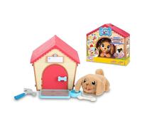Little Live Pets - Puppy Home, Mascota interactiva con +25 Sonidos y reacciones, Perrito de Peluche, caseta y Accesorios para Jugar, Juguete para niños y niñas Desde 4 años de Edad, Famosa (LPP00000)
