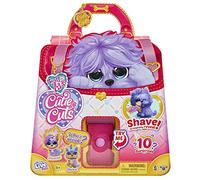 Little Live Pets Peluche Scruff-a-Luvs Cutie Cuts Shave, Reveal and Style, Mascota de Rescate Púrpura
