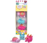 Little Live Pets Serie Gominolas de los NeeDees Mascota de Juguete interactiva, Escucha Sus Necesidades, responde a Tiempo y GANA Puntos, Más de 50 Sonidos y reacciones, 13 para coleccionar