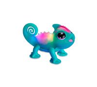 Little Live Pets - Sunny tu Camaleón Luminoso, Juguete Interactivo con Sensores Táctiles, Se Ilumina, Expresa Emociones y Tiene más de 30 Sonidos, Mascota para Niños de +5 años, Famosa (LP200000)
