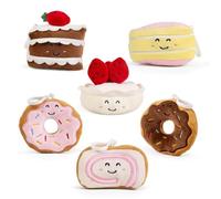 LITTLE LIVING NATURE CLIPS DESSERT PLUSH KEYRINGS SOPORTADOS