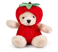 Little Living Nature Fruta de Juguete - Peluche Fresa | Juguete de Peluche Suave Regalo para Niños