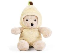 Little Living Nature Fruta de Juguete - Peluche Pera | Juguete de Peluche Suave Regalo para Niños