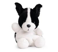 Little Living Nature Snugglies Border Collie Peluche - Juguete de Peluche para Niños, Juguete de Perro Suave y Acogedor