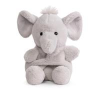 Little Living Nature Snugglies Elefante Peluche - Colección de Animales Safari para Niños, Juguete de Peluche Suave y Acogedor