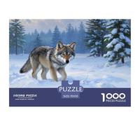 Little Lobo 1000 Piece Jigsaw Puzzle For Adults Family Challenge Toys Stress Relief Puzzle Exercise The Memory of The Brain for Family DecoRataions 70x50cm/1000pcs