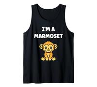 Little Marmosets Monkey Animals Funny I'm a Marmoset Camiseta sin Mangas