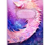 LITTLE MERMAID Radiant in Rainbow *COMPOSITION NOTEBOOK JOURNAL DIARY ART SKETCH BOOK Princess Girl Teen GIFT: WIDE RULE LINED PAPER֍SCHOOL OFFICE ... High School College Ivy League University