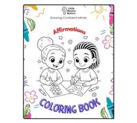 Little Mindset Matters: Affirmations Coloring Book for Children: Positive Thinking, Confidence, and Growth Mindset Coloring Pages for Kids Ages 3-10