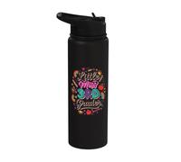 Little Miss 3er grado Regreso a la escuela niñas Stainless Steel Insulated Water Bottle