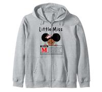 Little Miss Black Girl Magic Melanina M Advertencia Lindas Chicas Sudadera con Capucha