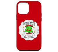 Little Miss Christmas Xmas Teacher Fall Holiday Nurse Cute Carcasa para iPhone 12 mini