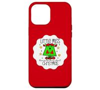 Little Miss Christmas Xmas Teacher Fall Holiday Nurse Cute Carcasa para iPhone 12 Pro Max
