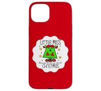 Little Miss Christmas Xmas Teacher Fall Holiday Nurse Cute Carcasa para iPhone 15 Plus