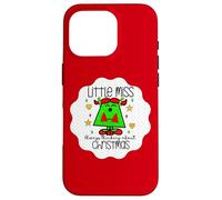 Little Miss Christmas Xmas Teacher Fall Holiday Nurse Cute Carcasa para iPhone 16 Pro
