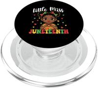 Little Miss Juneteenth - Melanina de raíces africanas de Historia Negra PopSockets PopGrip para MagSafe